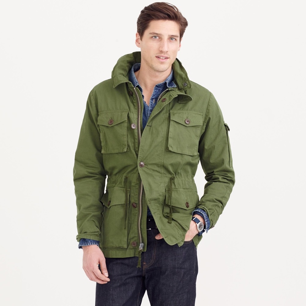 J.Crew Mechanic Jacket (Olive)